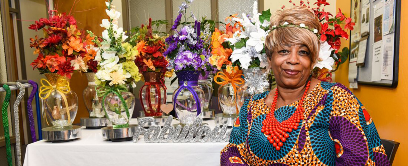 Theresa Wallace named her business Royal Tee's Custom Designs and Events.